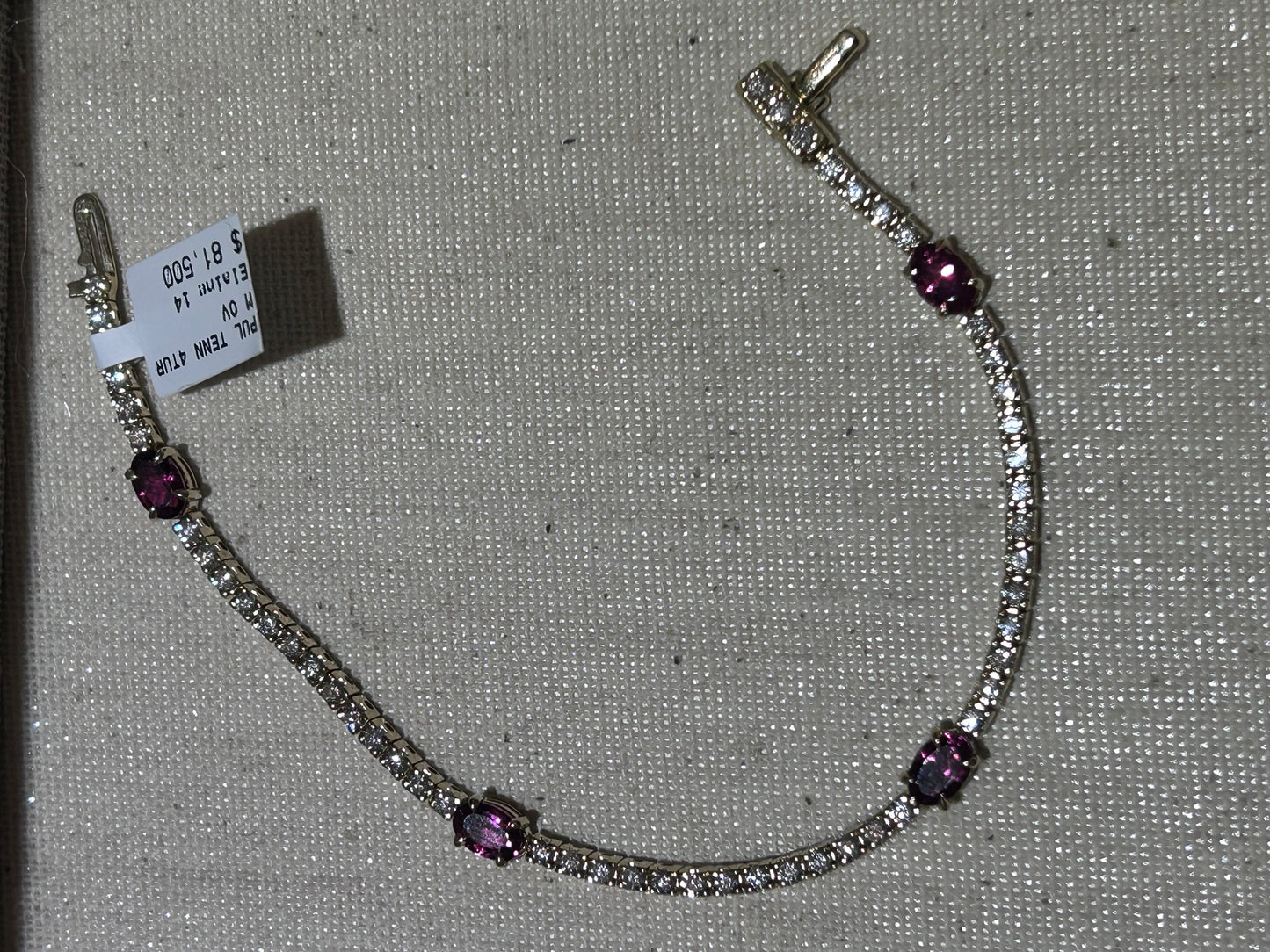 Tourmaline Tennis Bracelet