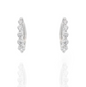 SINGLE PRONG DIAMOND HOOPS