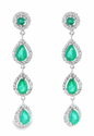 Emerald Drop Earrings